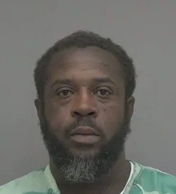 Booking photograph for LORENZO J LEWIS
