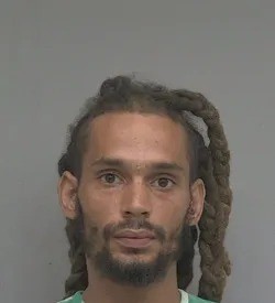 Booking photograph for JORDAN LEE CURTIS