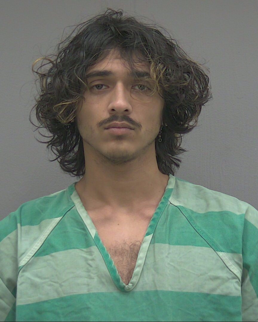 Booking photograph for JACOB ALEXANDER BRANHAM