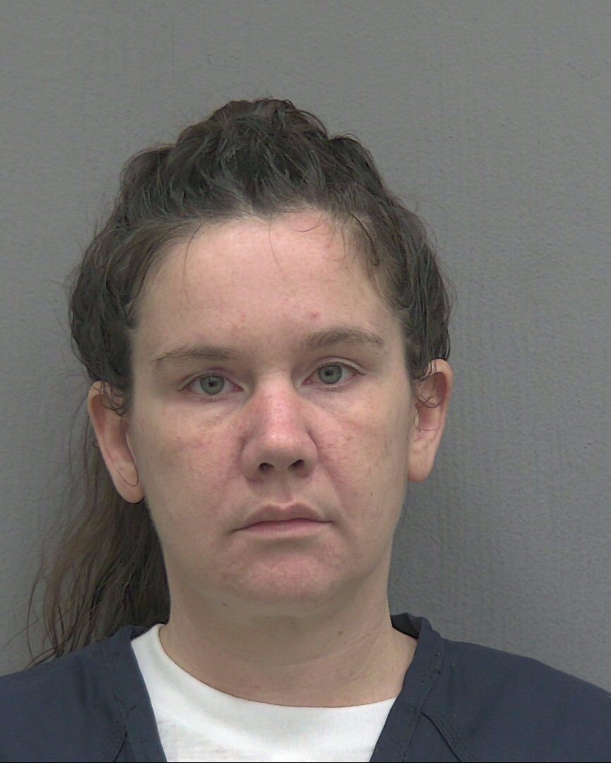 Booking photograph for MARIA ALISON MOORE