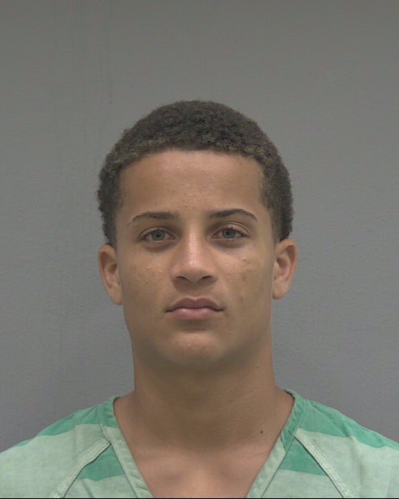 Booking photograph for JORDAN CORDELL CROSS