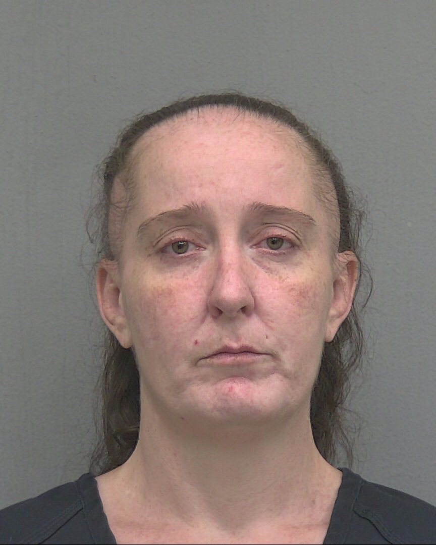 Booking photograph for AMANDA SUE CARLTON
