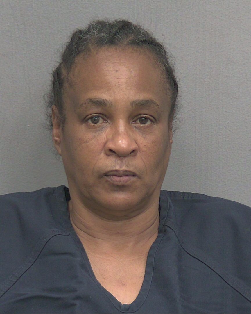 Booking photograph for MELINDA MARIA DEXTER