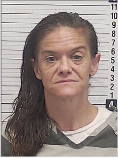 Booking photograph for JENNIFER MICHELLE THOMPSON