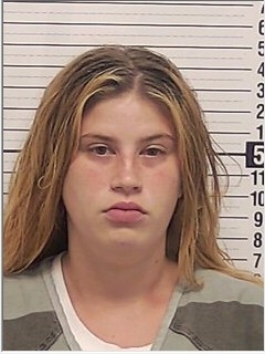 Booking photograph for MIKAYLA NICOLE KELLER
