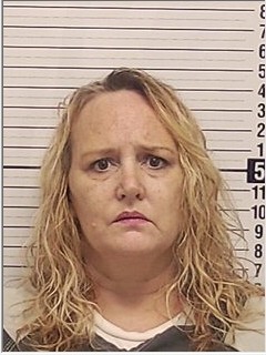 Booking photograph for HILLARY ANNE BREITENSTEIN
