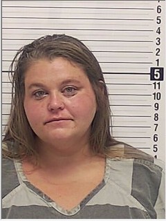 Booking photograph for AMANDA LEE MOSES
