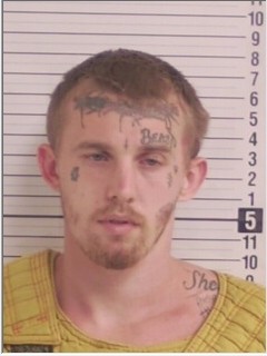 Booking photograph for JACOB BLAKE KIRKLAND