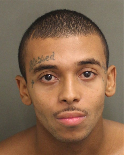 Booking photograph for DANIEL XAVIER MOORE