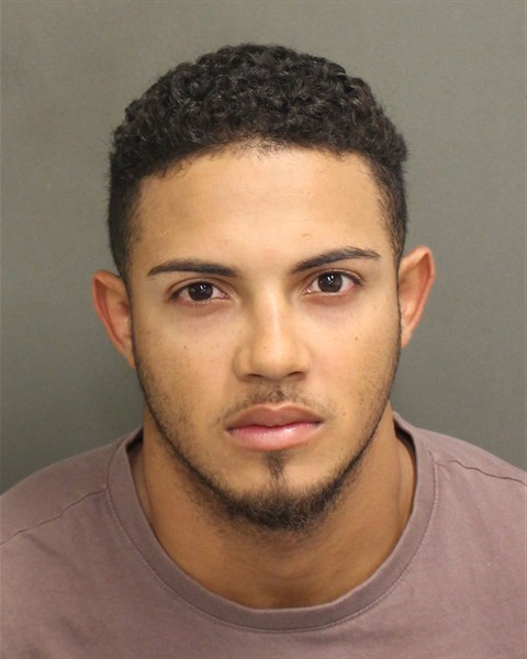 Booking photograph for BRYAN RAFAEL PEGUEROSERRA