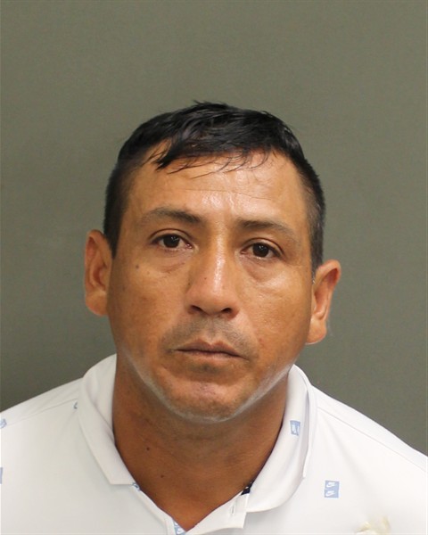 Booking photograph for CRISTIAN ANTONIO CASTILLOMARTEL