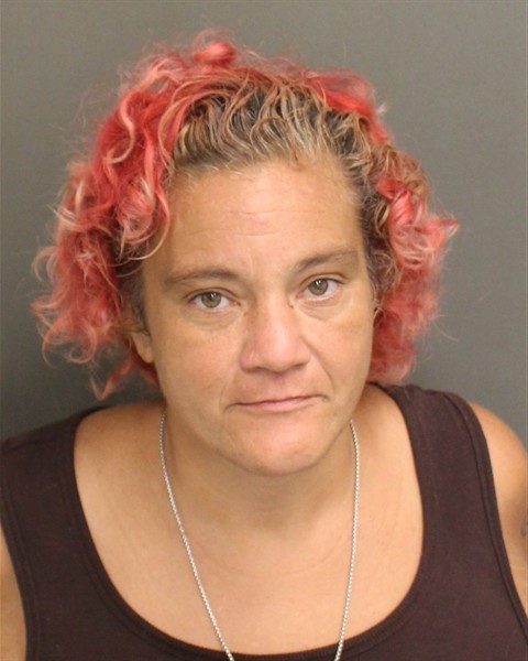 Booking photograph for MARIA ALICIA CARR
