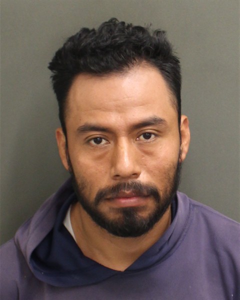 Booking photograph for ALEJANDRO JOLOMNA XOL