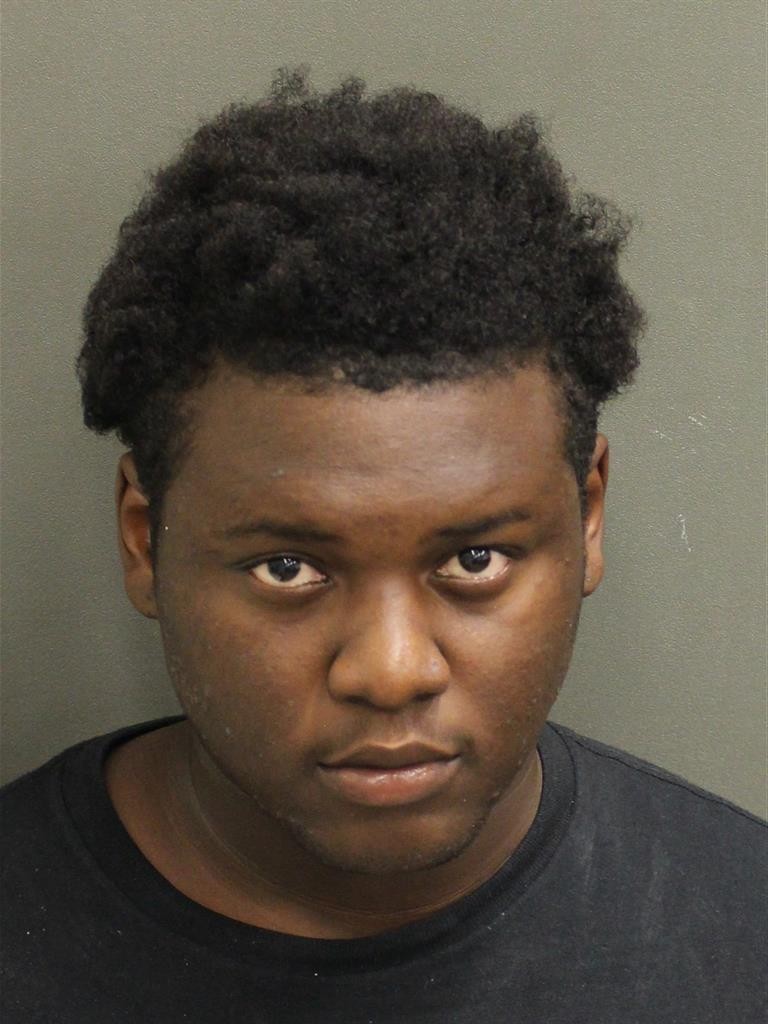 Booking photograph for BERDENSLEY BRANDON PERICLES