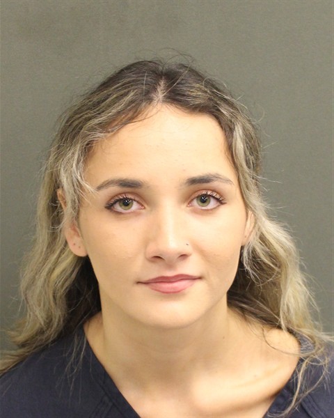 Booking photograph for KYLEE PAIGE ANGELL