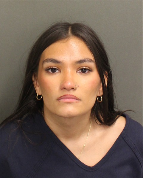 Booking photograph for ARIEL MICHELLE CRUZ