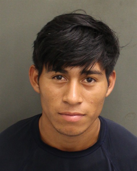Booking photograph for OLVAN PEREZSANCHEZ