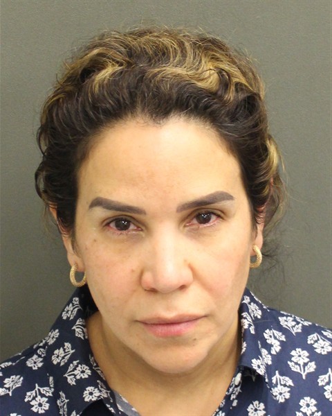 Booking photograph for MAYRA ALEJANDRA ALEXANDERMILLER