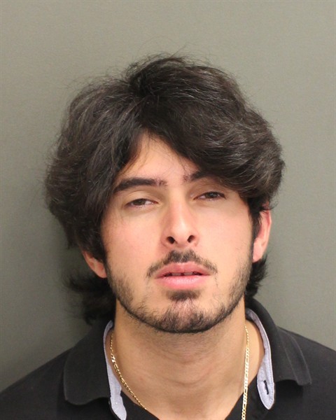 Booking photograph for JUSTIN MICHAEL GARCIA