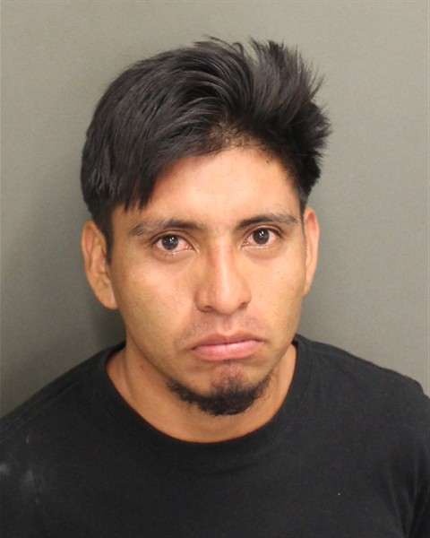 Booking photograph for FELICIANO MENDEZSANTIZ