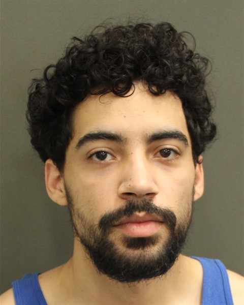 Booking photograph for XAVIOR ALEXANDER ESTRADA