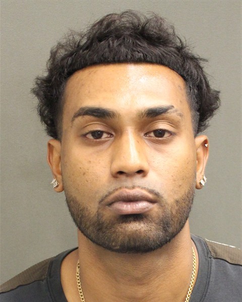 Booking photograph for BRIAN MAHASE HARRIPERSAUD