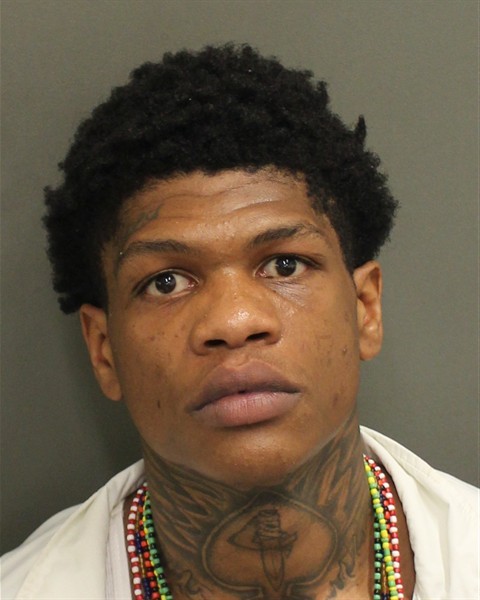 Booking photograph for RASHARD HOCKER