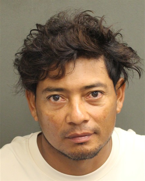 Booking photograph for JOSE ALEXANDER MADRID