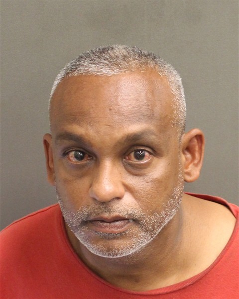 Booking photograph for ROHANLALL AHMARLALL