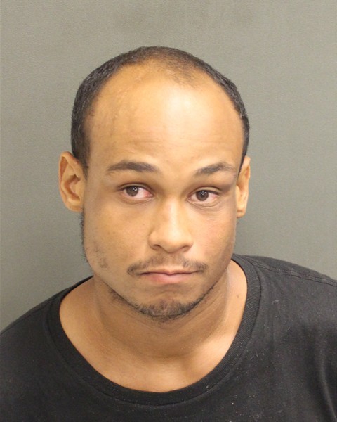 Booking photograph for MARCUS ROBINSON