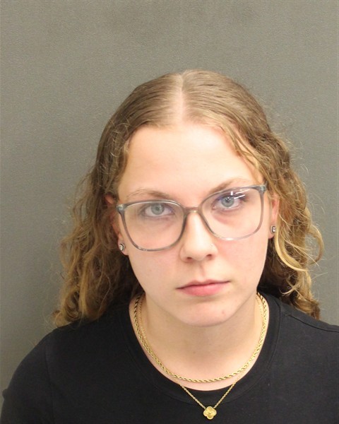 Booking photograph for HAILEY NICHOLE HARKER