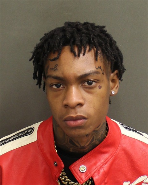 Booking photograph for TYSEAN ELIJIAH SANDERS