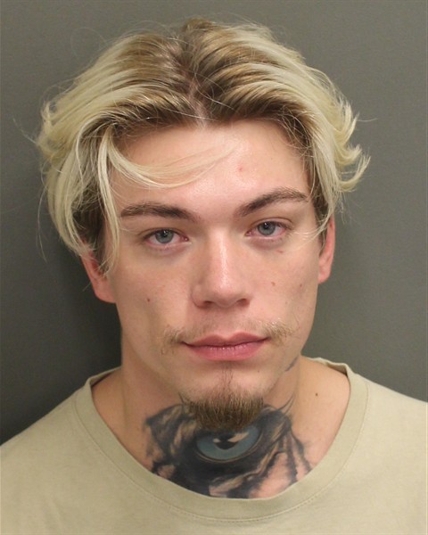 Booking photograph for TYLER PAUL DAVIS