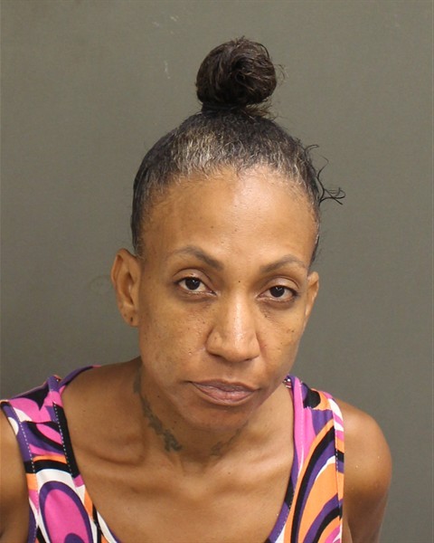 Booking photograph for AMANDA DEANE BROWN