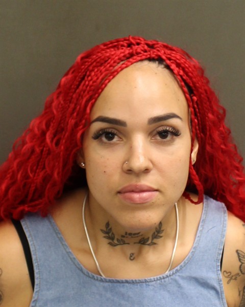 Booking photograph for ESTEFANIA PAGAN