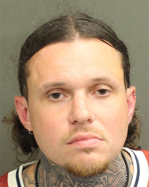 Booking photograph for JOHN KADE PEACOCK