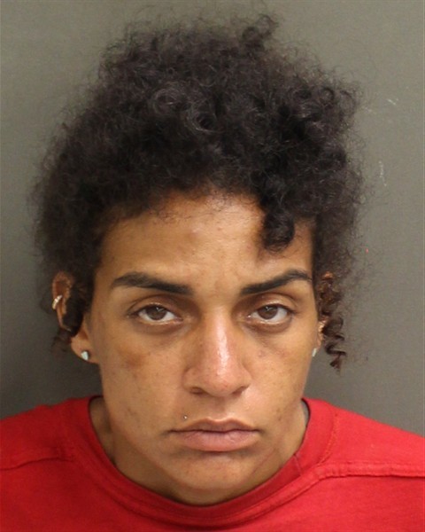 Booking photograph for ASHLEY ANN ORTIZORTIZ