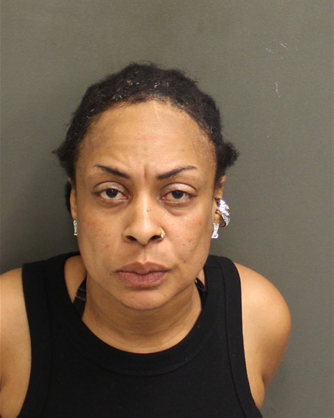 Booking photograph for FELICIA RENEE ZACKERY