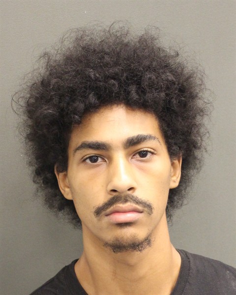 Booking photograph for GIOVANNI JOSE BERNARD