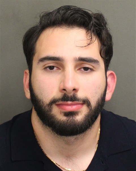 Booking photograph for RICARDO KARIM MOUBAYEDMOUBAYED