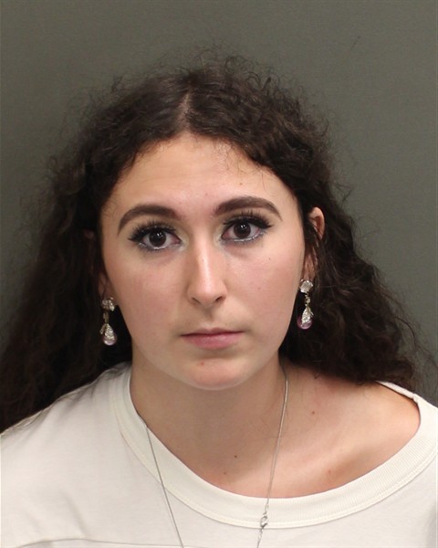 Booking photograph for OLIVIA ANNE KAROWSKI