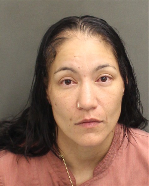 Booking photograph for VERONICA MARIE MORALES