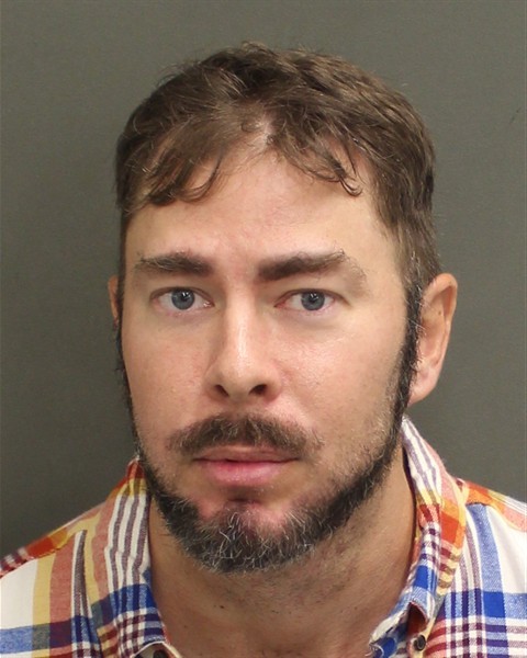 Booking photograph for REED DAVID HOFMANN