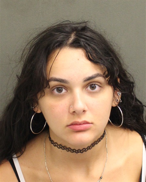 Booking photograph for ALANIS LARA OGUN