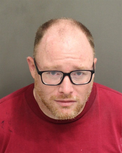 Booking photograph for MARK DAVID SHILLING