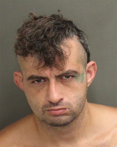 Booking photograph for JACOB RUSLAN WINNIE