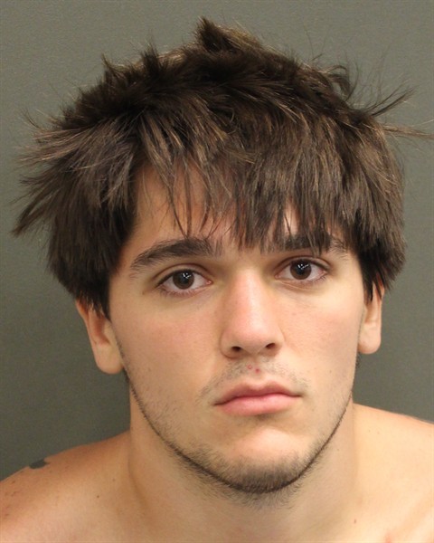 Booking photograph for CADE EDWARD JORGENSEN
