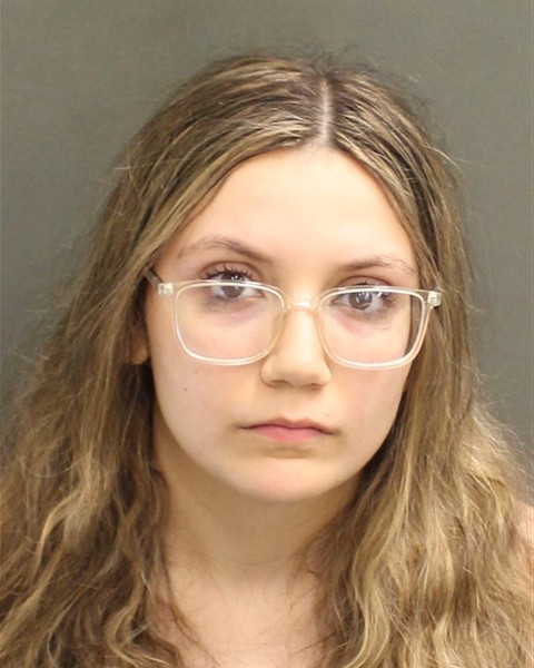 Booking photograph for MARIAH ANNABELLE MARCUSHOLERS