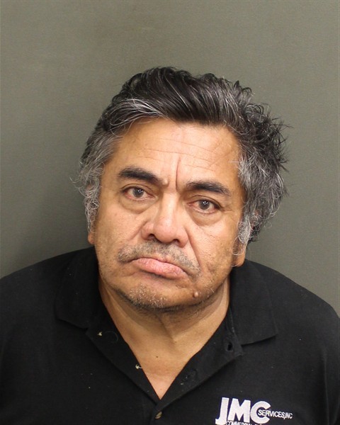 Booking photograph for RAMON CHIRA