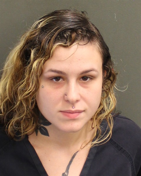 Booking photograph for MARIAH LYNNE HERZOG